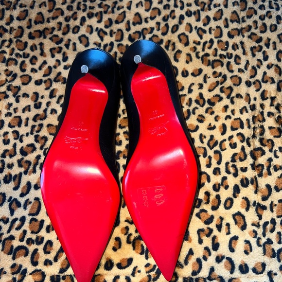 Christian Louboutin Women's Decollete 554 Pumps Leather - Picture 2 of 5